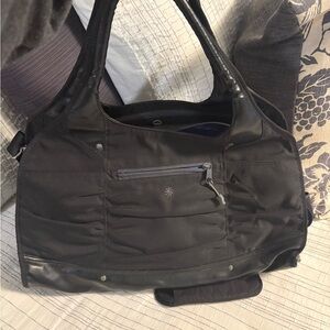 Athleta Black Tote Bag